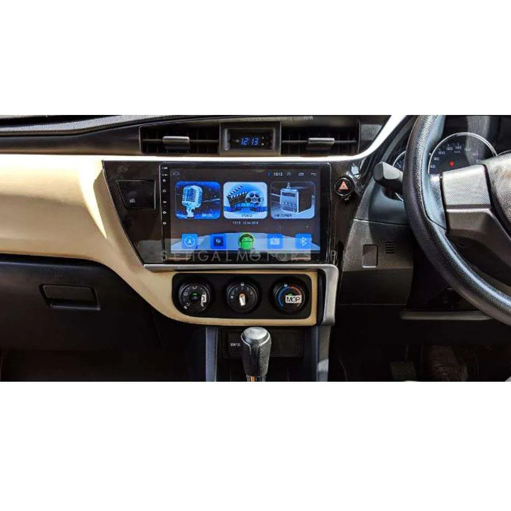 Toyota Corolla Face Lift Android LCD Black 10 Inches - Model 2017-2021