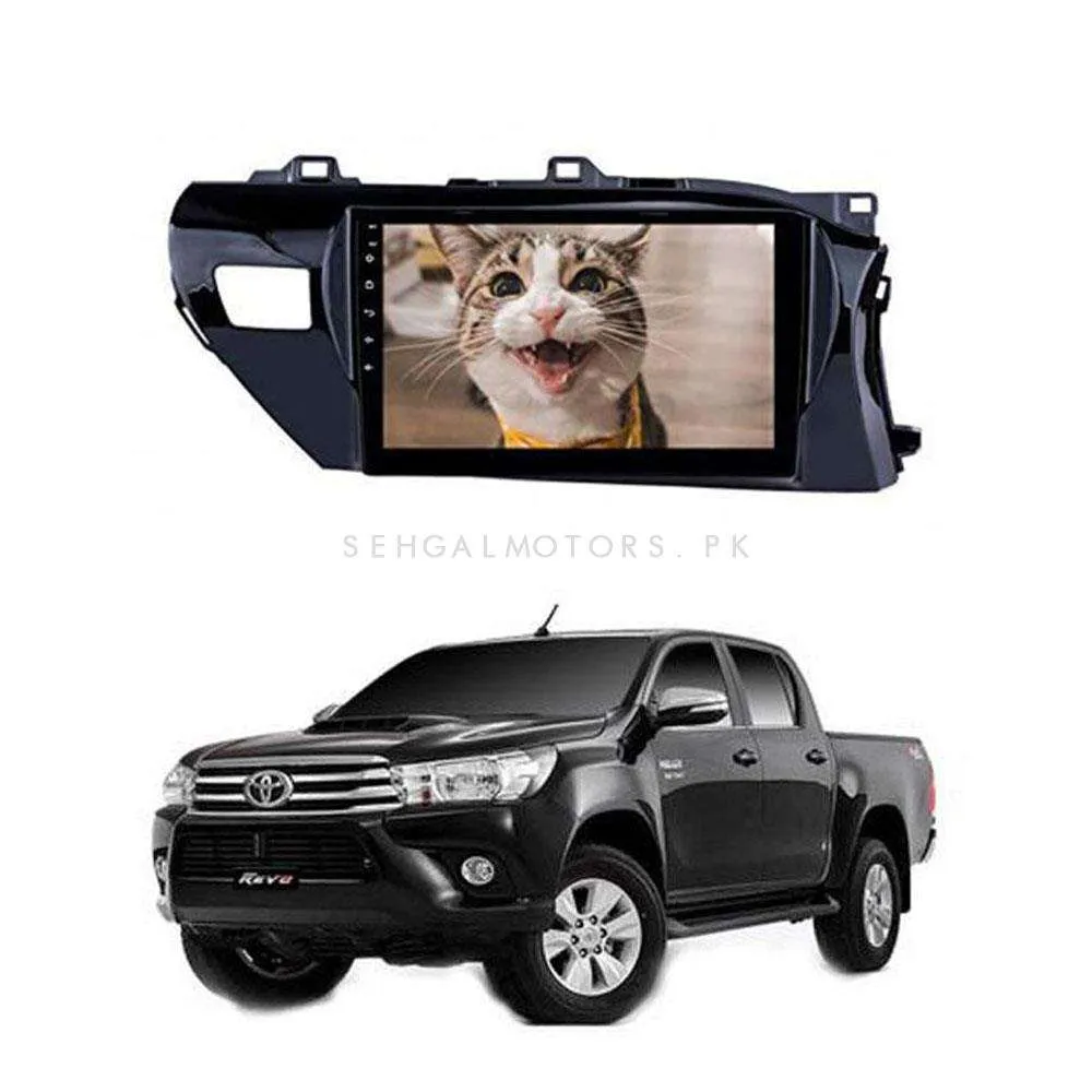 Toyota Hilux Revo Android LCD Black 10 Inches